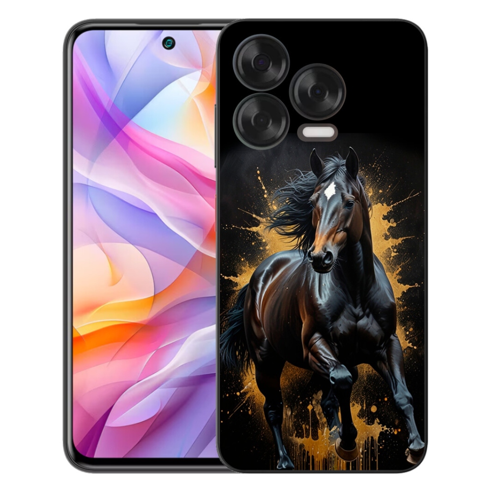 mmCase géltok a ZTE Blade V70 Vita-hoz – elegáns fekete csődör