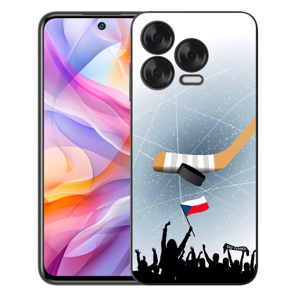 mmCase gél tok a ZTE Blade V70 Vita-hoz – jégkorongrajongóknak