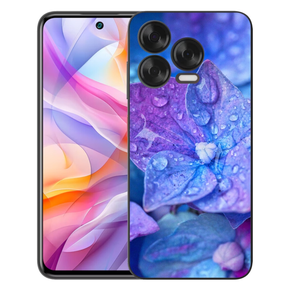 mmCase gél tok a ZTE Blade V70 Vita készülékhez – lila virág