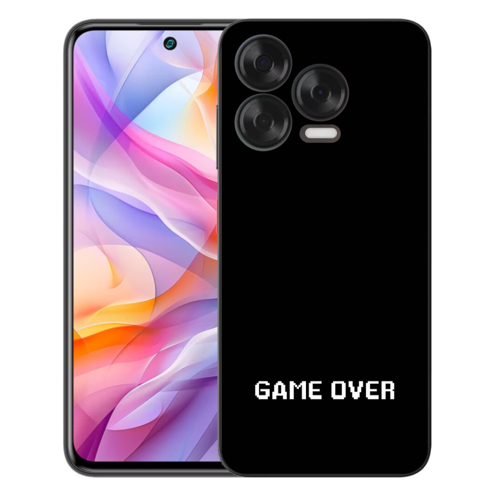 mmCase gél tok a ZTE Blade V70 Vita-hoz – „game over” fekete háttérrel