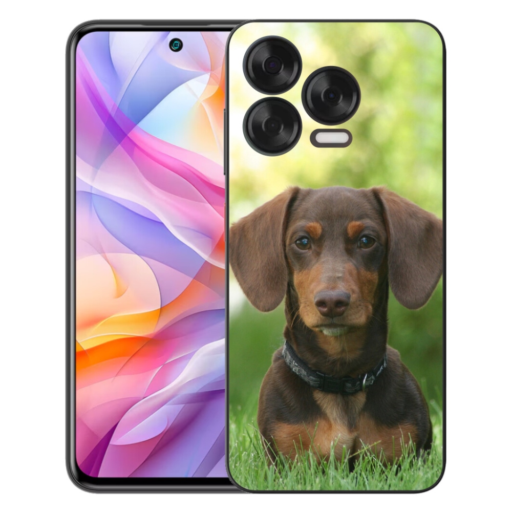 mmCase géltok a ZTE Blade V70 Vita készülékhez – barna tacskó