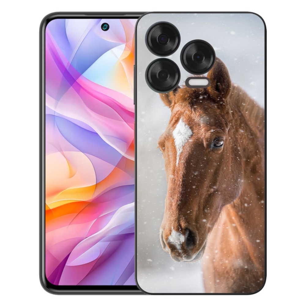 mmCase gél tok a ZTE Blade V70 Vita készülékhez – barna ló 2