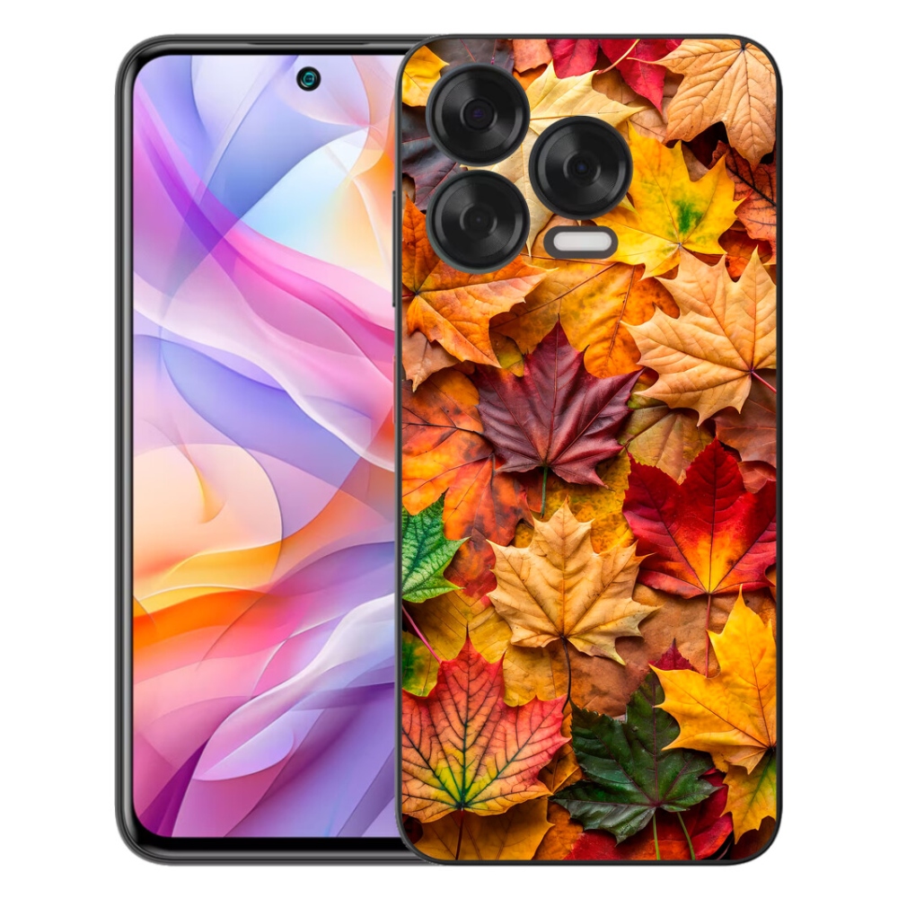mmCase géltok a ZTE Blade V70 Vita készülékhez – juharlevelek 2