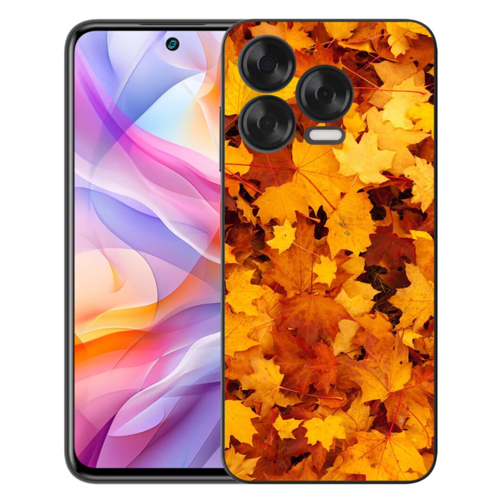 mmCase gél tok a ZTE Blade V70 Vita készülékhez – juharlevelek