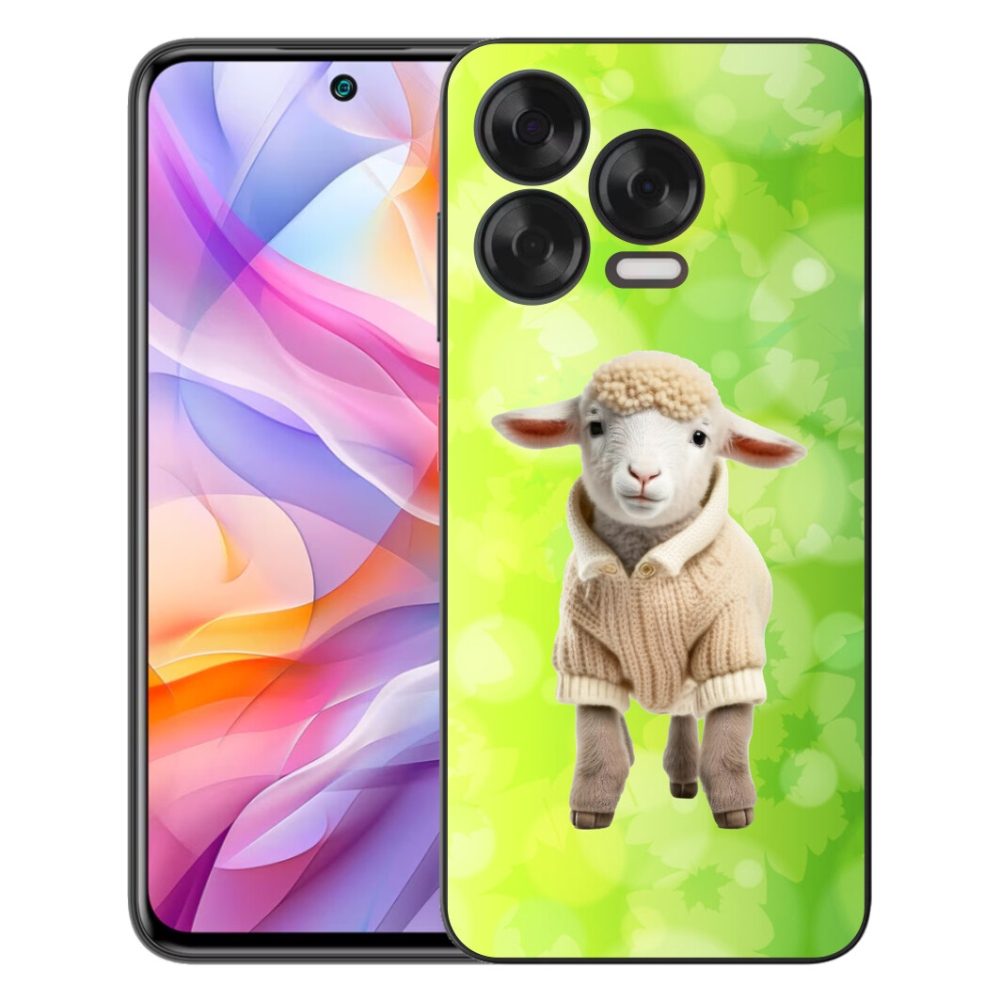 mmCase gélhuzat a ZTE Blade V70 Vita készülékhez – bárány pulóverben