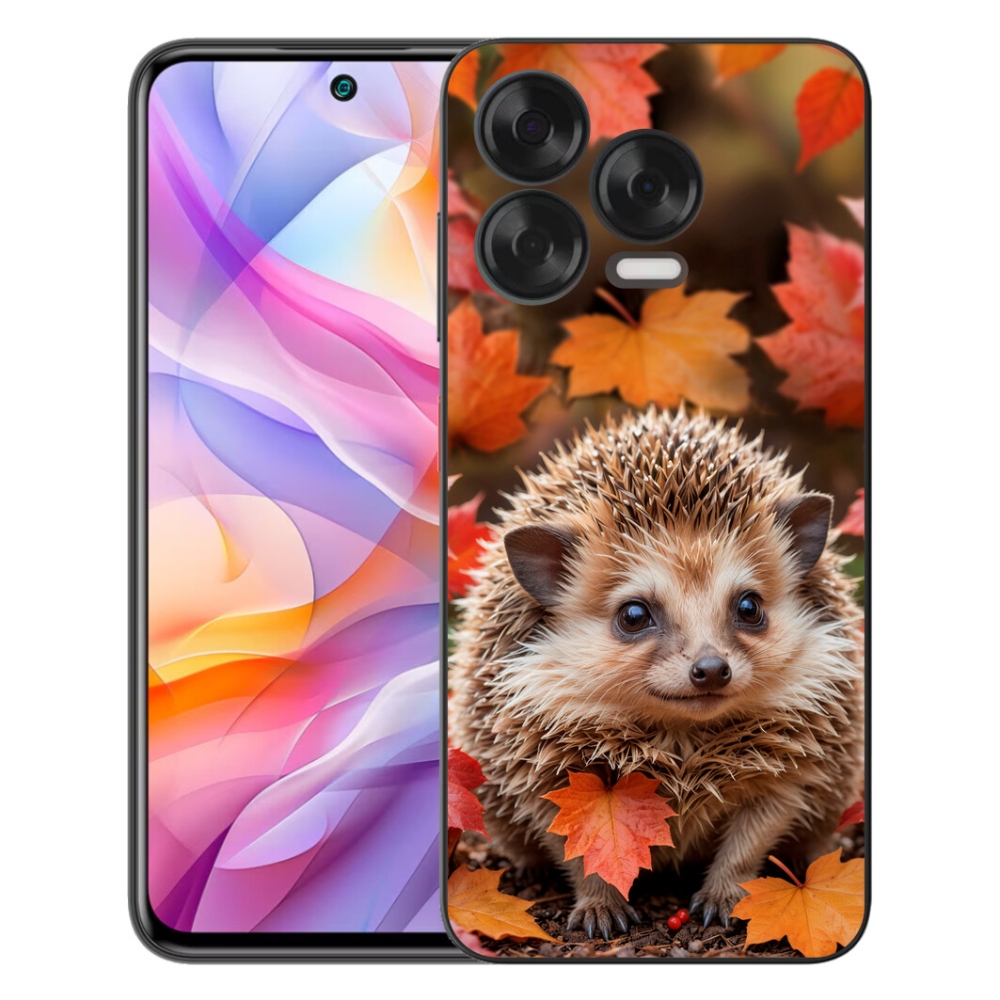 mmCase géltok a ZTE Blade V70 Vita-hoz – sün a levelek között