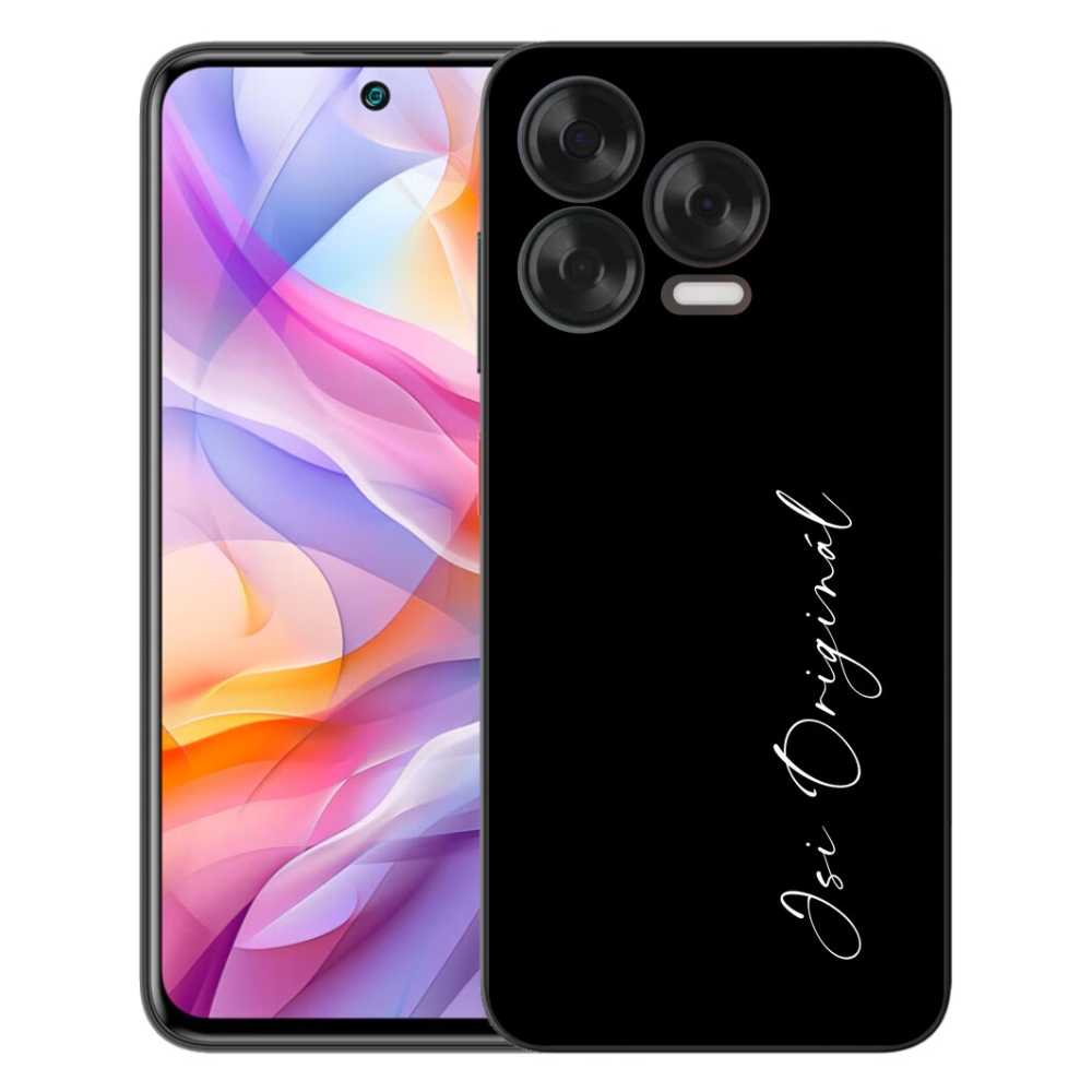 mmCase gél tok a ZTE Blade V70 Vita-hoz – eredeti, fekete háttérrel