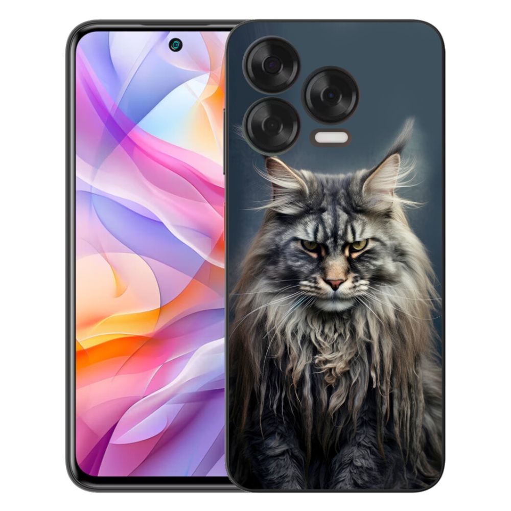 mmCase gélhuzat a ZTE Blade V70 Vita-hoz – macskás mintás 4