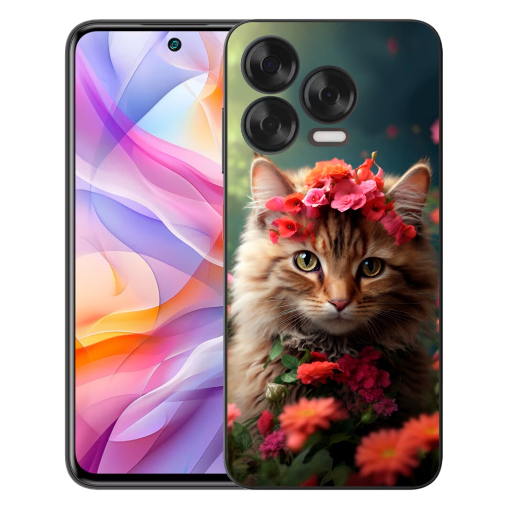 mmCase gél tok a ZTE Blade V70 Vita-hoz – Macska hercegnő