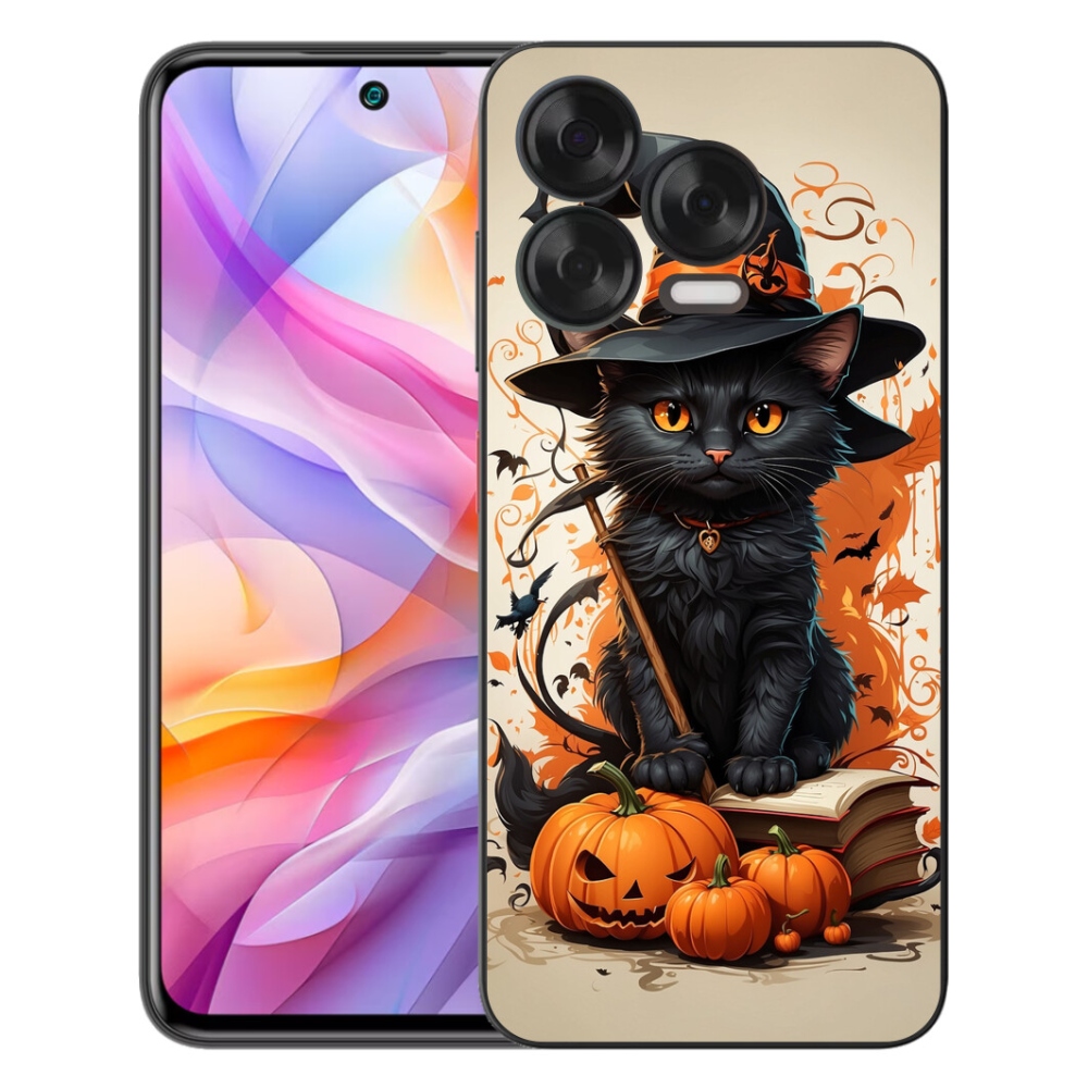 mmCase gélhuzat a ZTE Blade V70 Vita készülékhez – varázsló macska