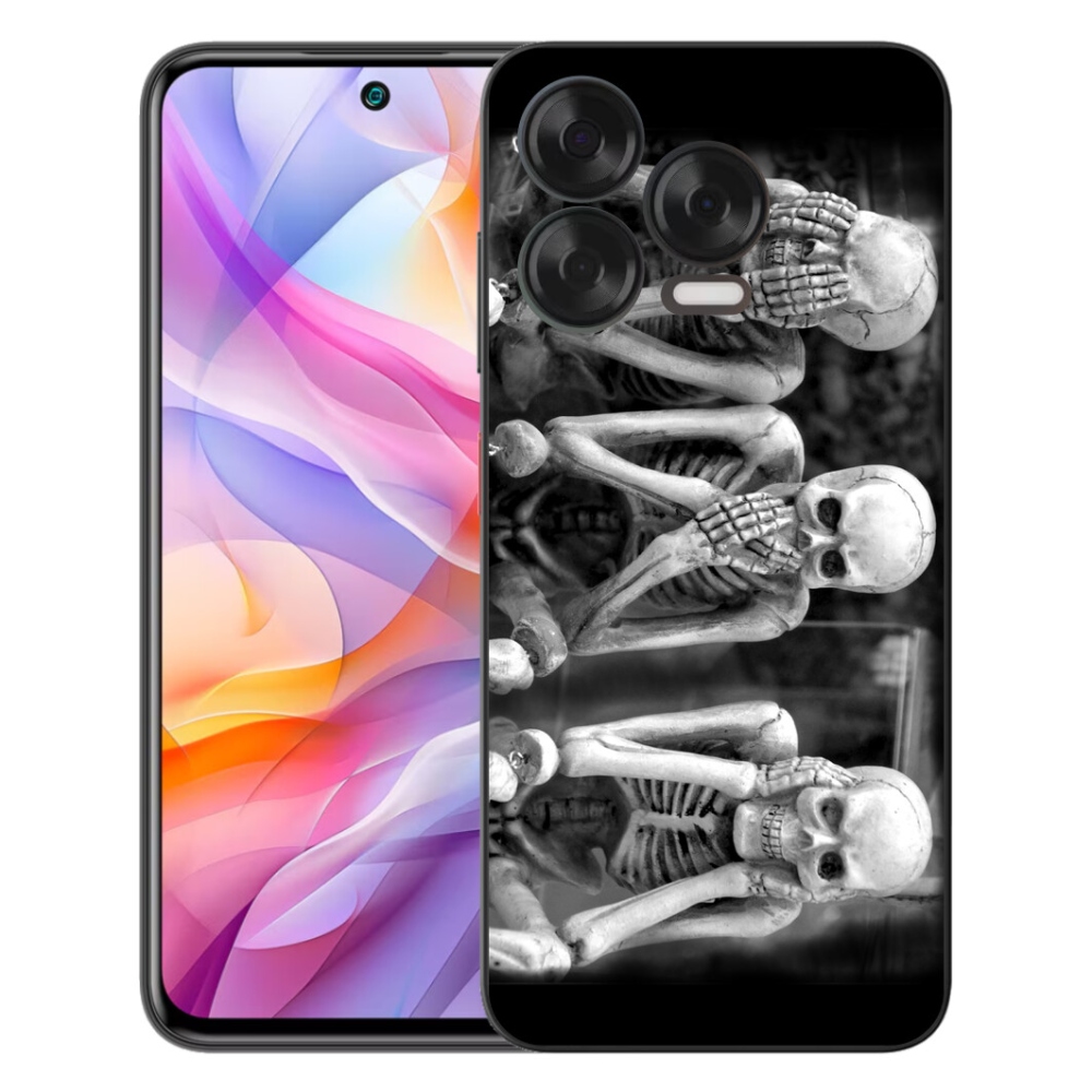 mmCase gél tok a ZTE Blade V70 Vita-hoz – csontvázak