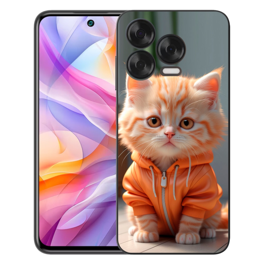 mmCase géltok a ZTE Blade V70 Vita-hoz – pulóveres cica