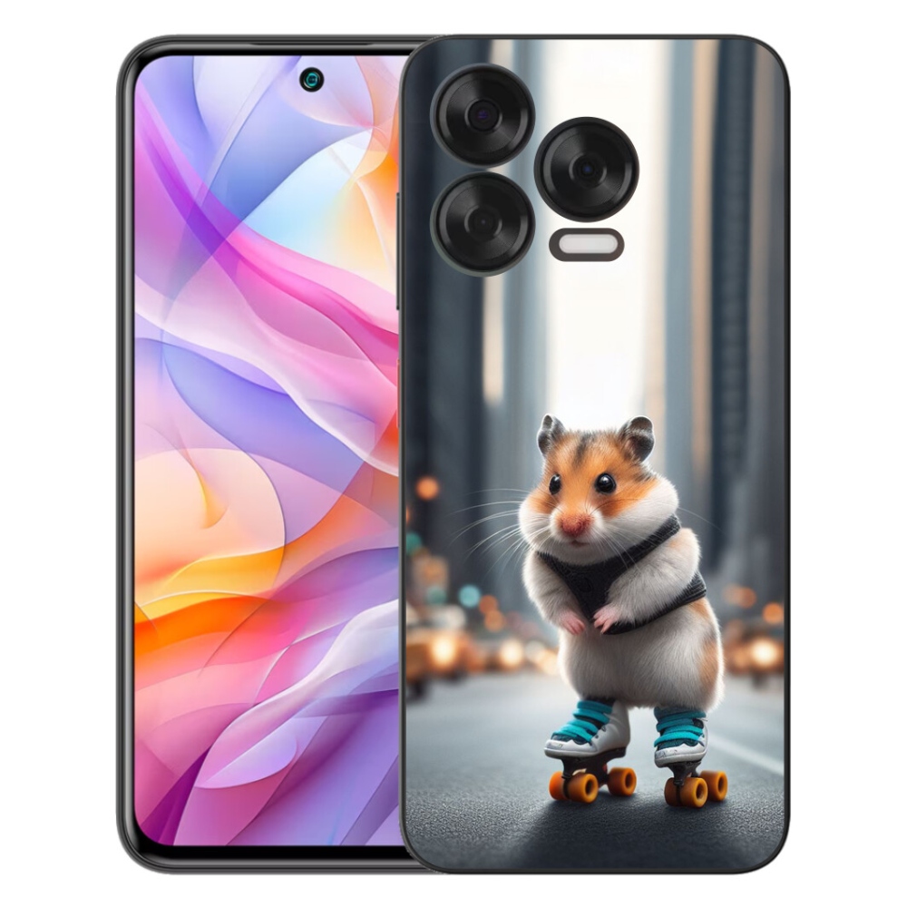 mmCase gélhuzat a ZTE Blade V70 Vita-hoz – görkorcsolyás hörcsög
