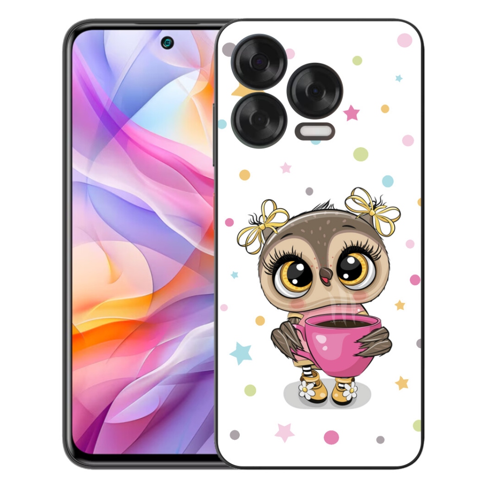 mmCase gél tok a ZTE Blade V70 Vita készülékhez – rajzolt bagoly