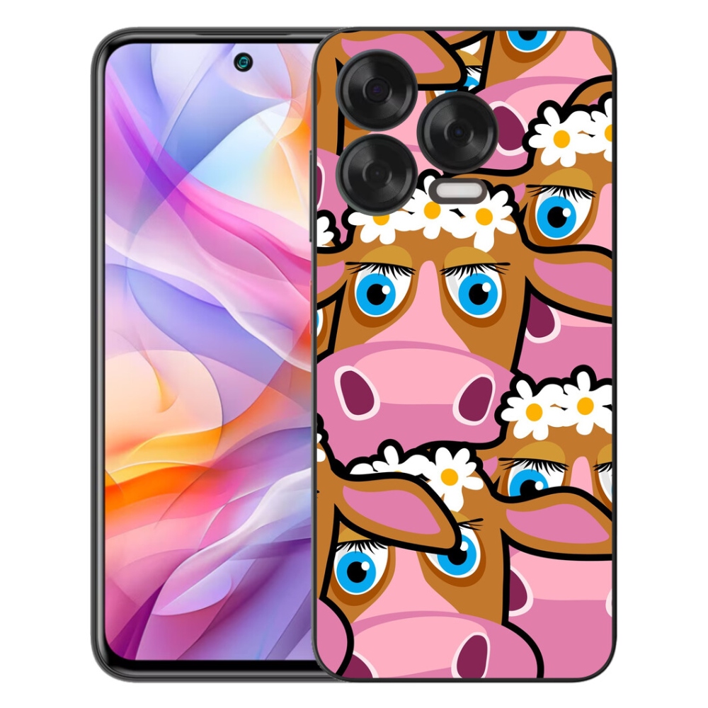 mmCase gél tok a ZTE Blade V70 Vita készülékhez – rajzolt tehenek