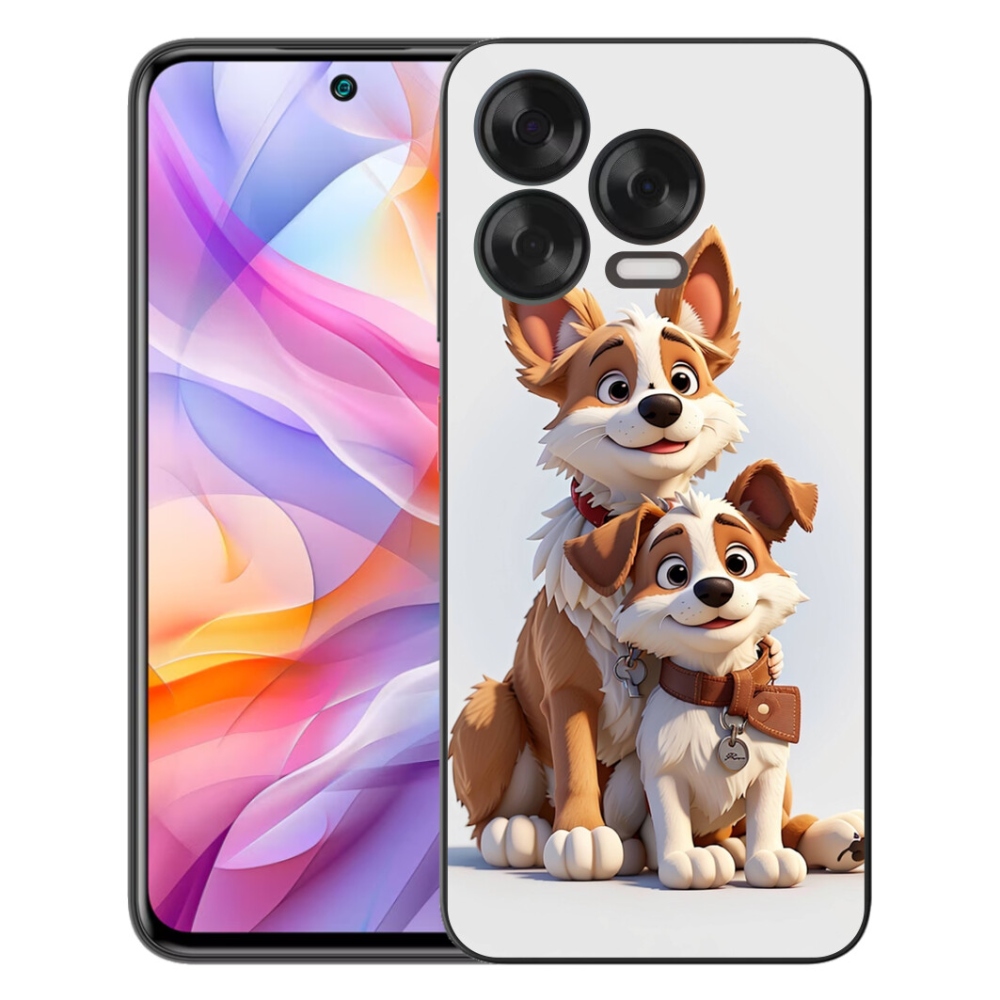 mmCase gél tok a ZTE Blade V70 Vita készülékhez – kutyás mintával