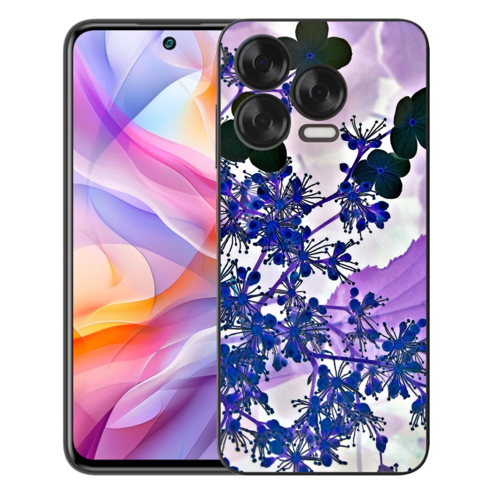 mmCase gél tok a ZTE Blade V70 Vita készülékhez – hortenzia virág