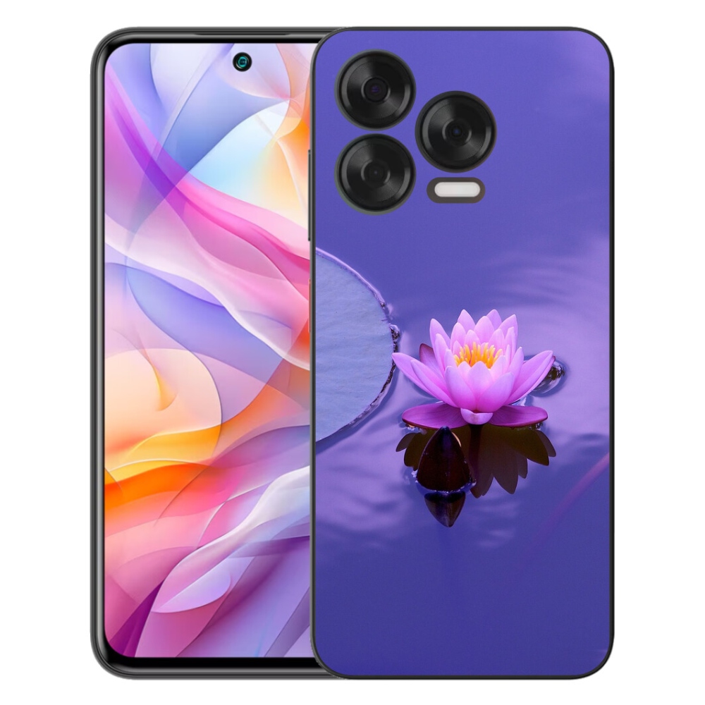 mmCase gélhuzat a ZTE Blade V70 Vita készülékhez – virág a víz felszínén