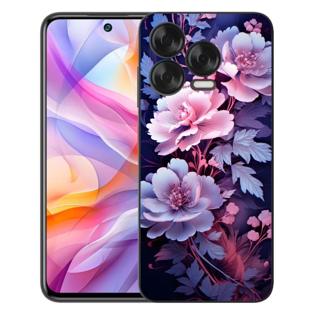 mmCase gél tok a ZTE Blade V70 Vita készülékhez – virágok 11