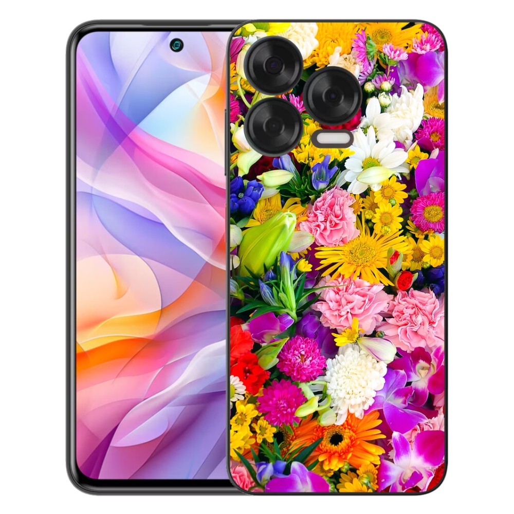 mmCase gél tok a ZTE Blade V70 Vita készülékhez – virágok 12