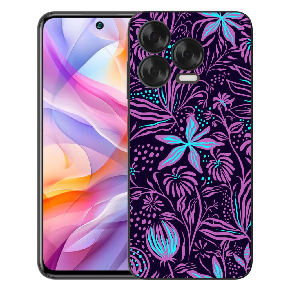 mmCase gél tok a ZTE Blade V70 Vita készülékhez – virágok 2