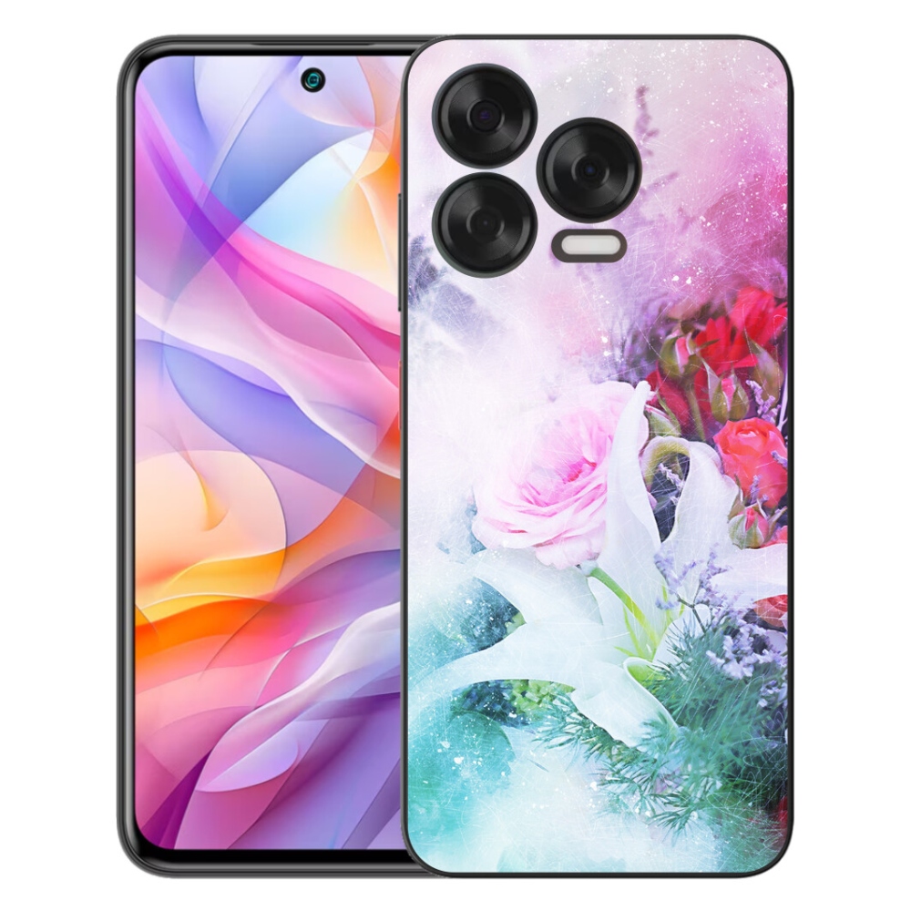 mmCase gél tok a ZTE Blade V70 Vita készülékhez – virágok 4