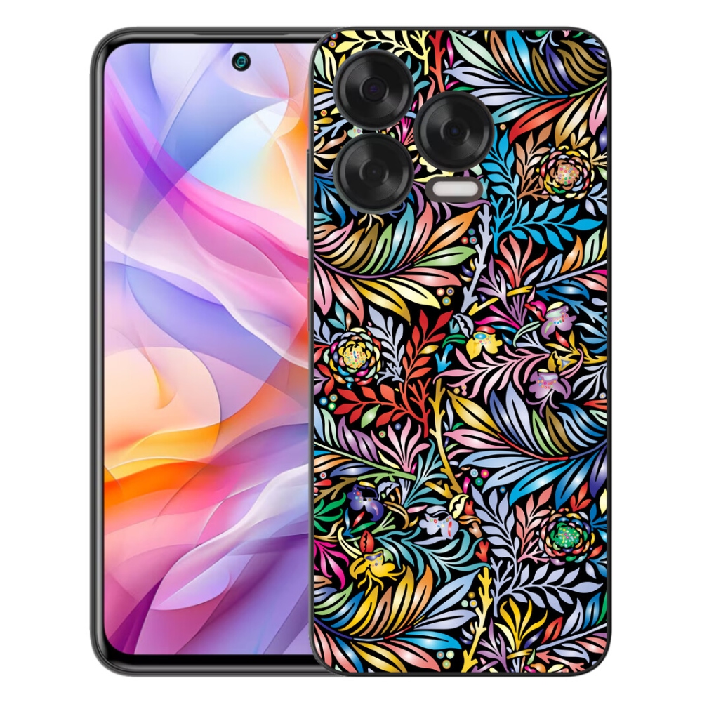 mmCase gél tok a ZTE Blade V70 Vita készülékhez – virágok 5
