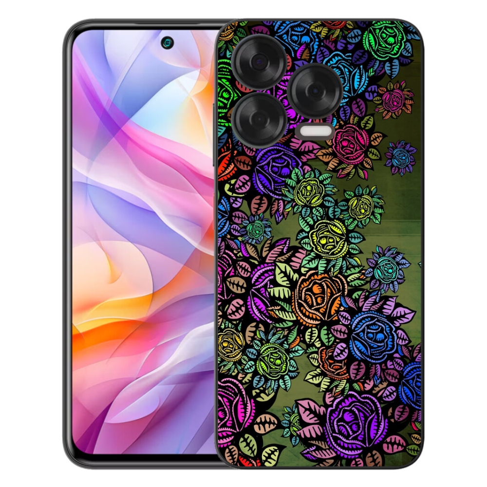 mmCase gél tok a ZTE Blade V70 Vita készülékhez – virágok 6