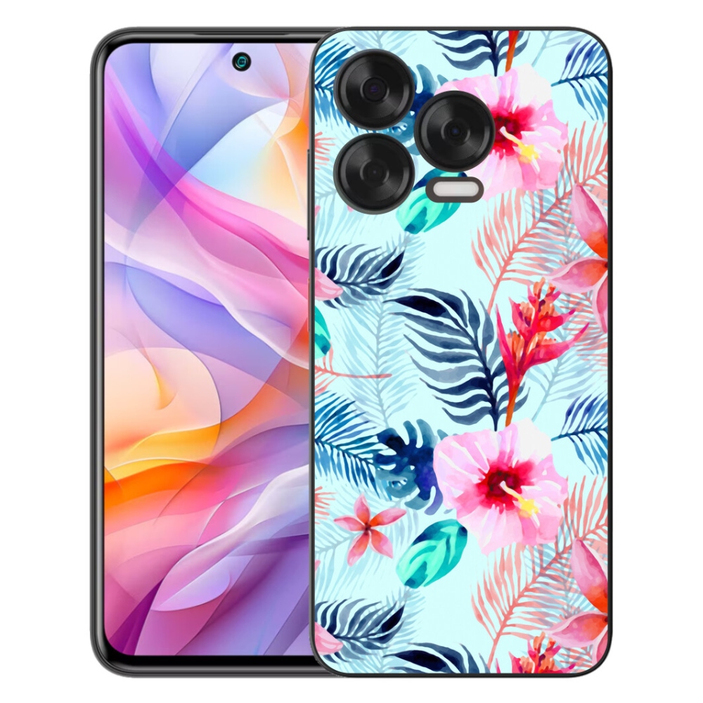 mmCase gélhuzat a ZTE Blade V70 Vita készülékhez – virágos
