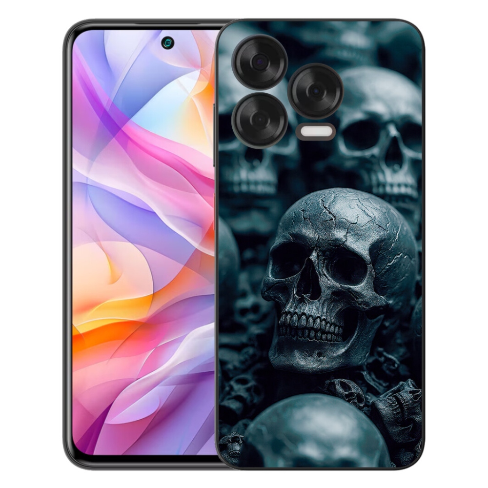mmCase gél tok a ZTE Blade V70 Vita-hoz – koponya 2