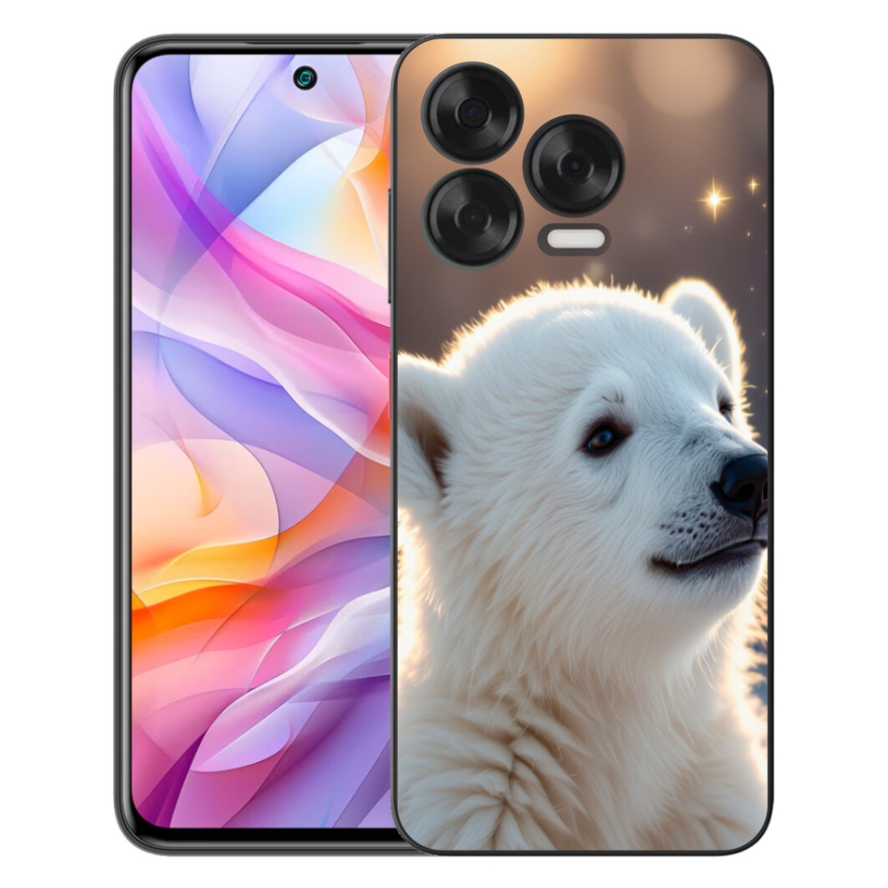 mmCase gélhuzat a ZTE Blade V70 Vita-hoz – jegesmedve