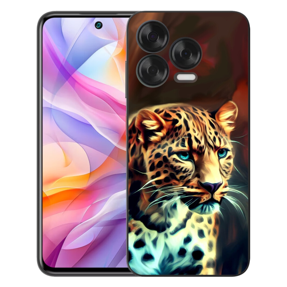mmCase gél tok a ZTE Blade V70 Vita készülékhez – leopárd mintás