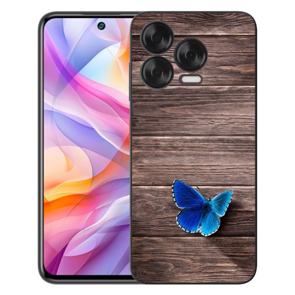 mmCase gél tok a ZTE Blade V70 Vita készülékhez – kék pillangó 1