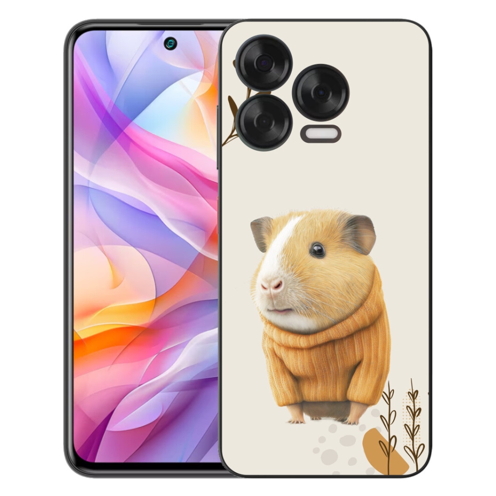 mmCase gélhuzat a ZTE Blade V70 Vita készülékhez – pulóveres tengerimalac