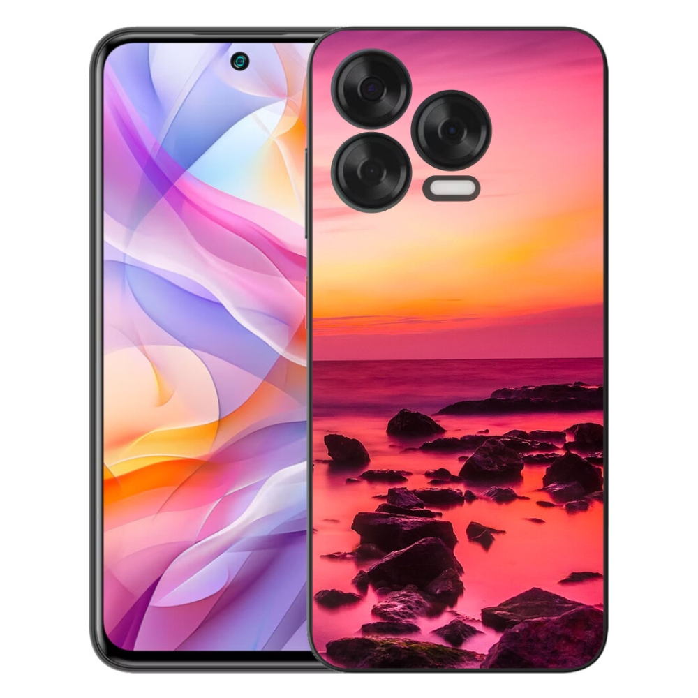 mmCase gél tok a ZTE Blade V70 Vita készülékhez – tenger és ragyogás