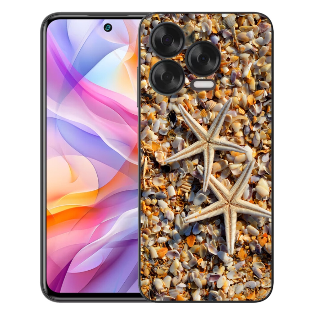 mmCase gélhuzat a ZTE Blade V70 Vita készülékhez – tengeri csillagok