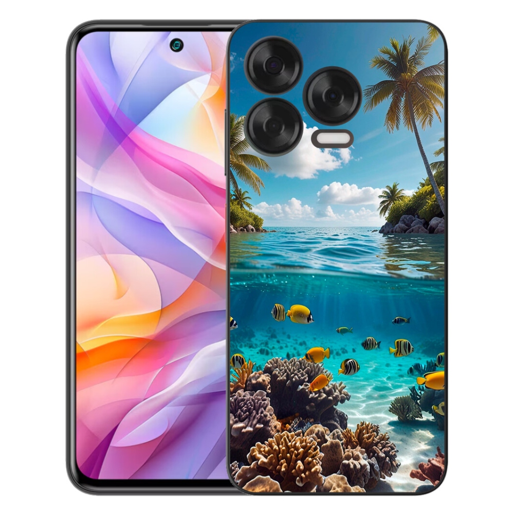 mmCase gélhuzat a ZTE Blade V70 Vita készülékhez – Tengeri világ 4