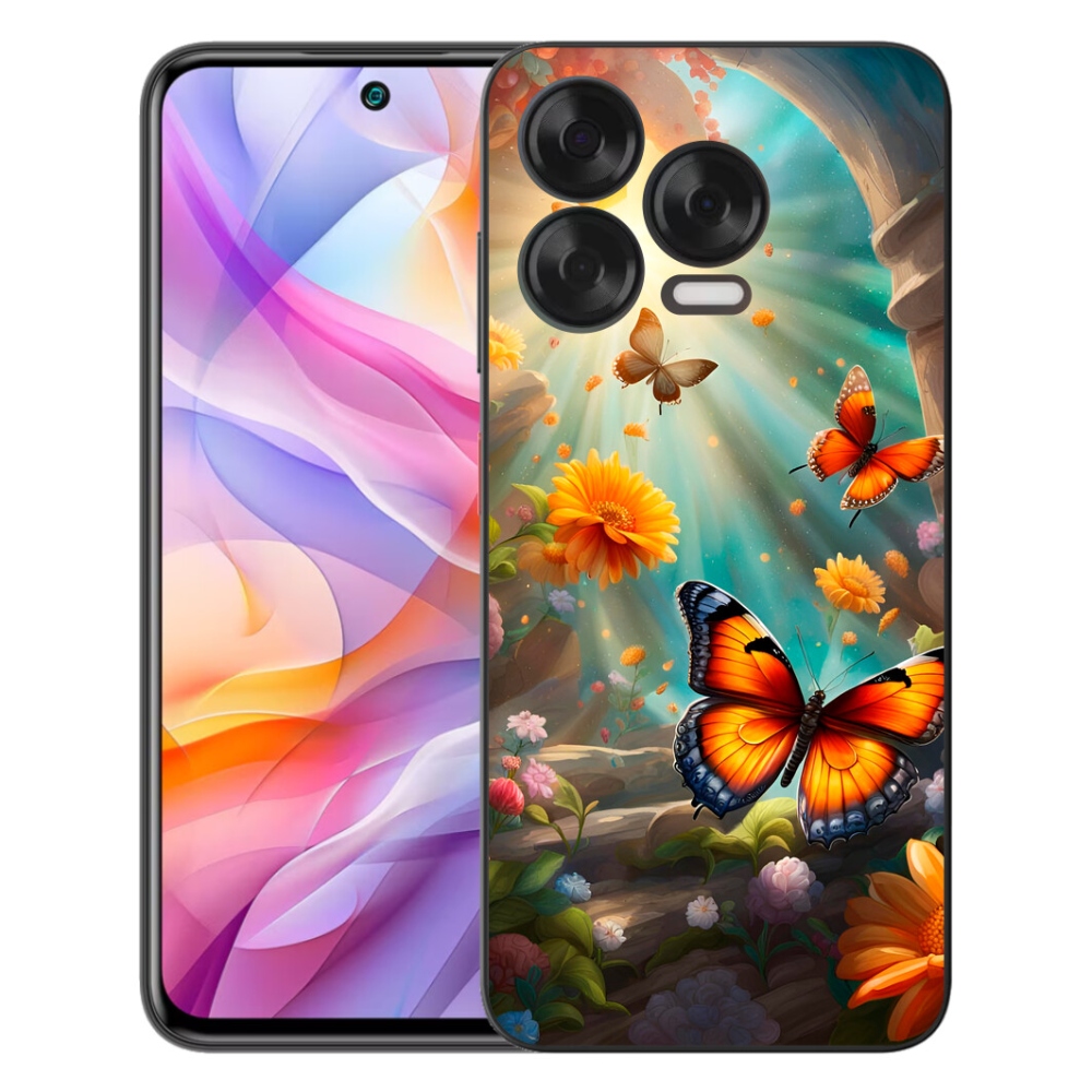 mmCase gélhuzat a ZTE Blade V70 Vita készülékhez – Pillangókert 2