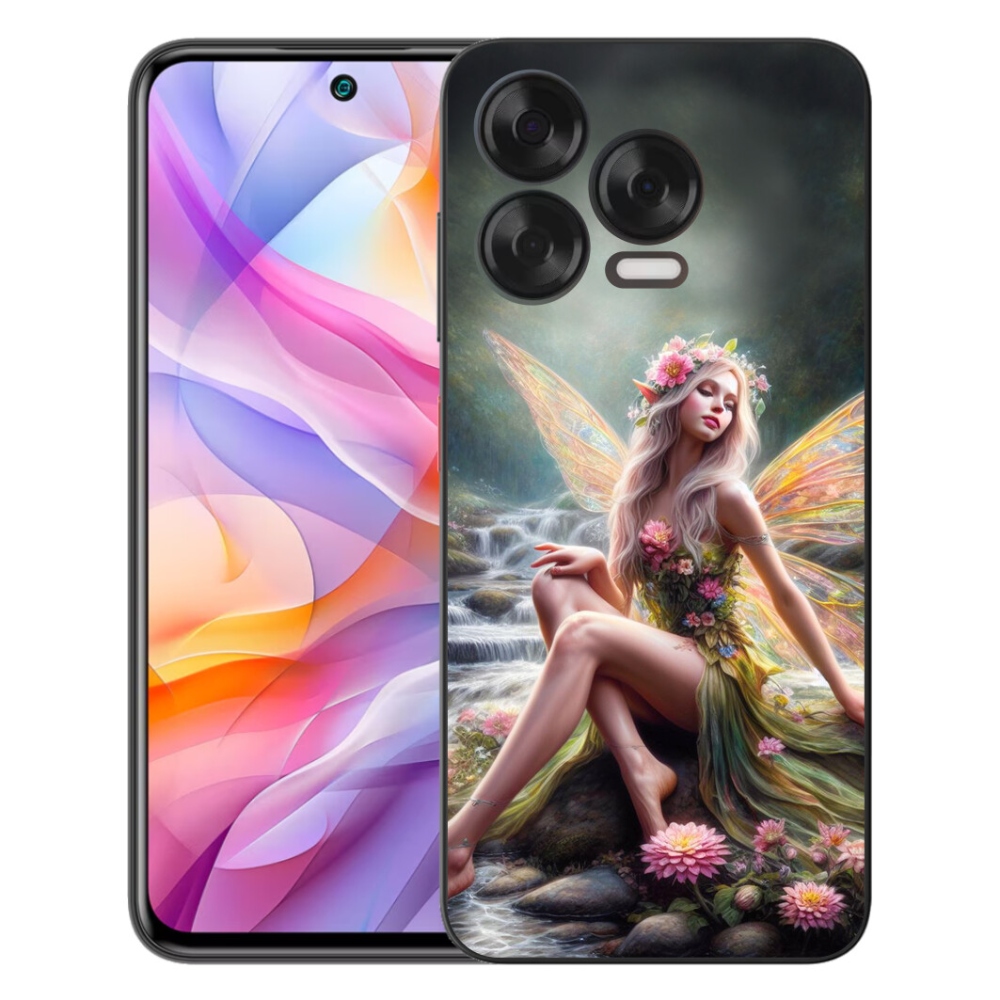 mmCase gélhuzat a ZTE Blade V70 Vita készülékhez – Pillangós nő 1