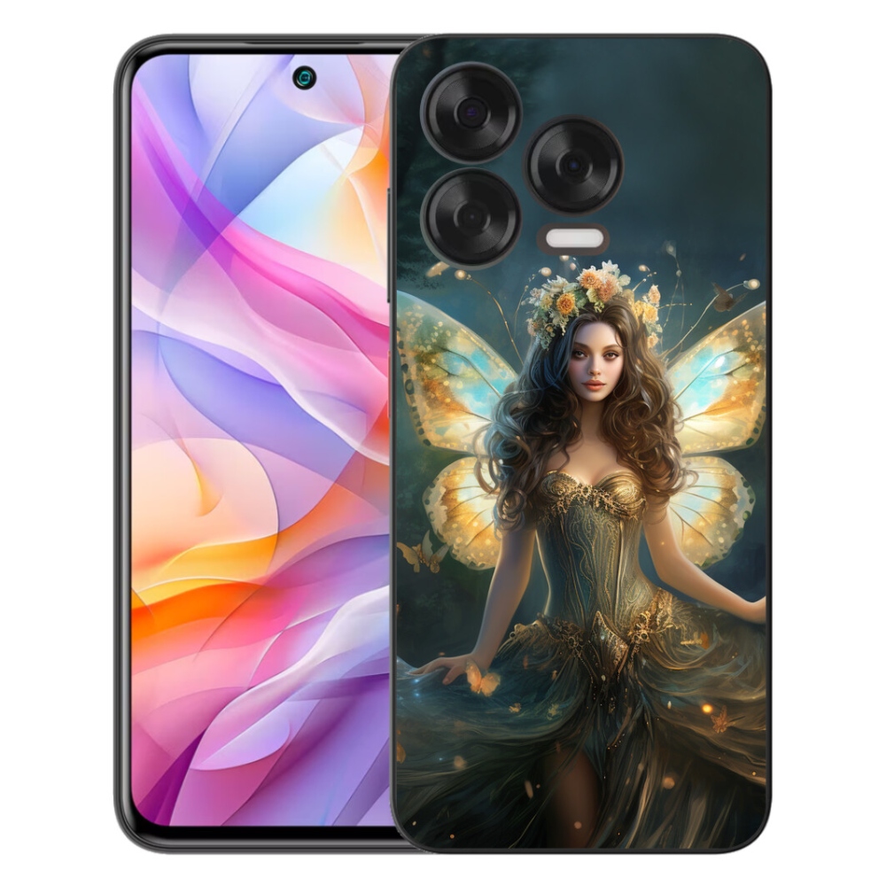mmCase gél tok a ZTE Blade V70 Vita készülékhez – Pillangós nő