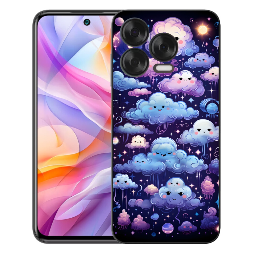 mmCase gélhuzat a ZTE Blade V70 Vita készülékhez – felhők
