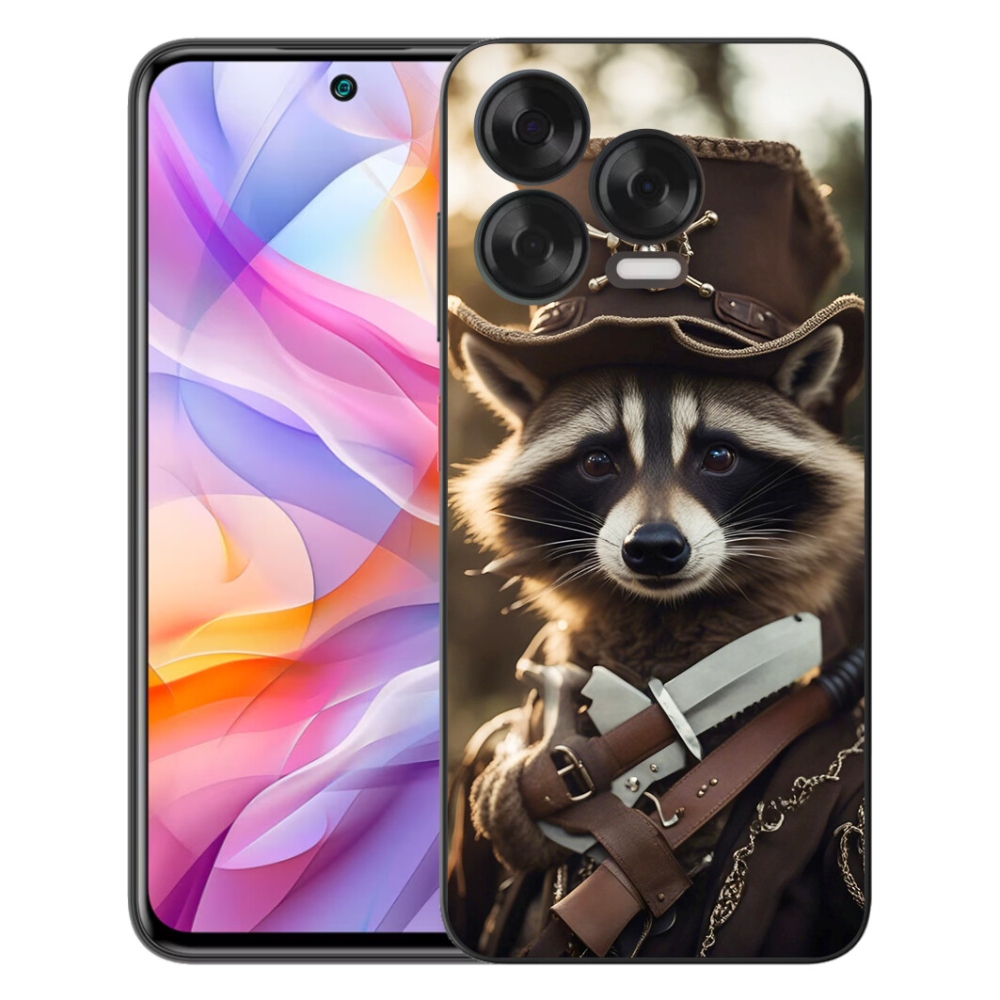 mmCase gélhuzat a ZTE Blade V70 Vita-hoz – egyenruhás mosómedve
