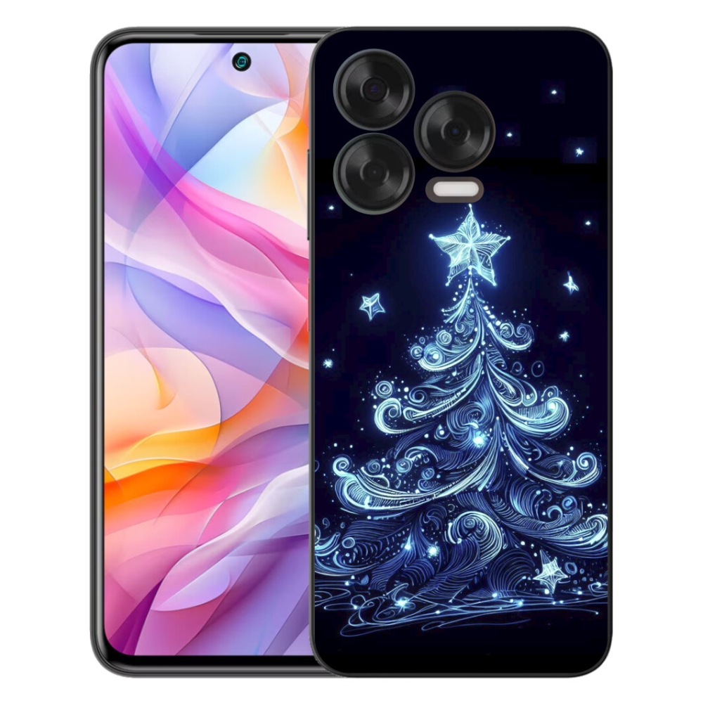 mmCase gél tok a ZTE Blade V70 Vita készülékhez – neon karácsonyfa 4