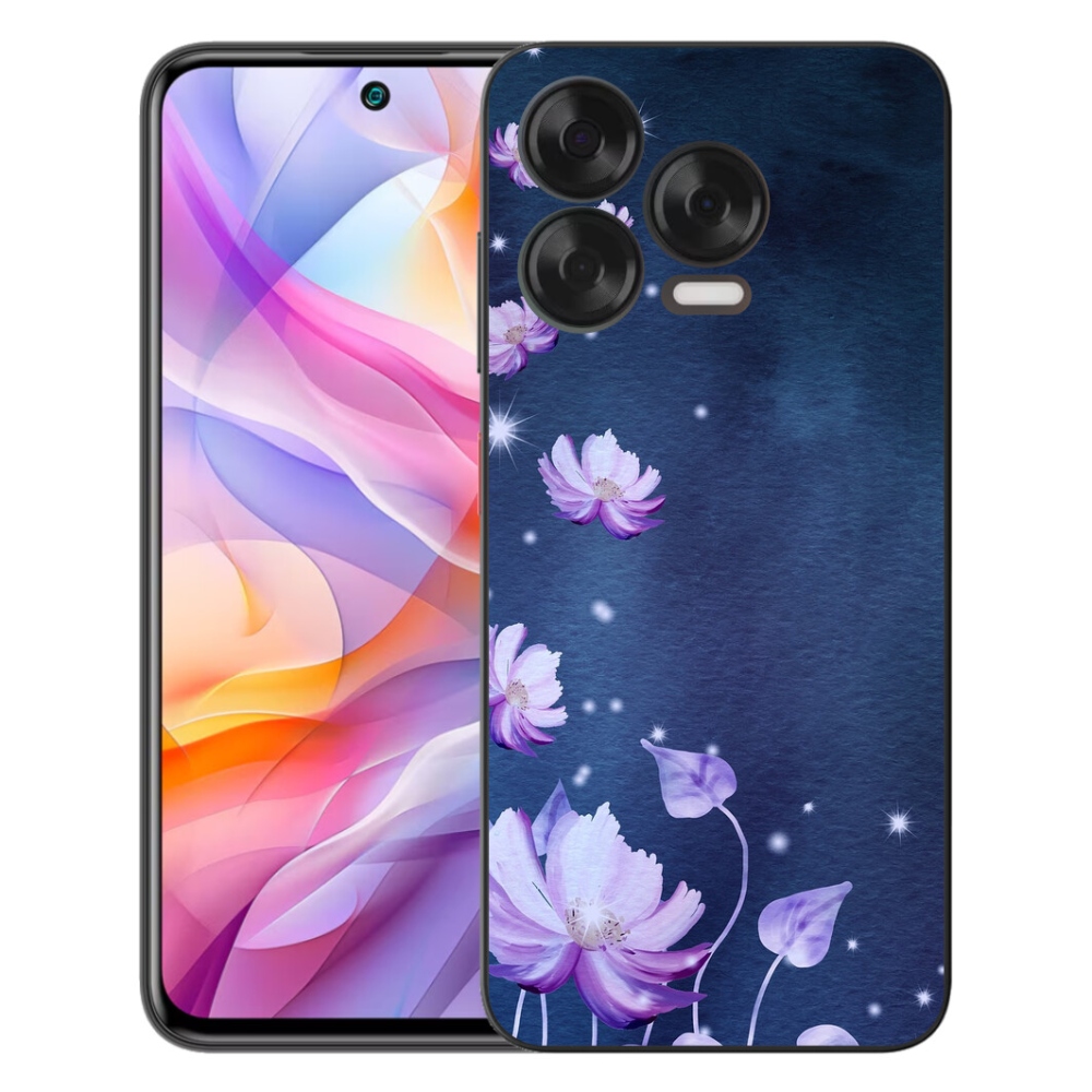 mmCase gél tok a ZTE Blade V70 Vita készülékhez – hulló virágok