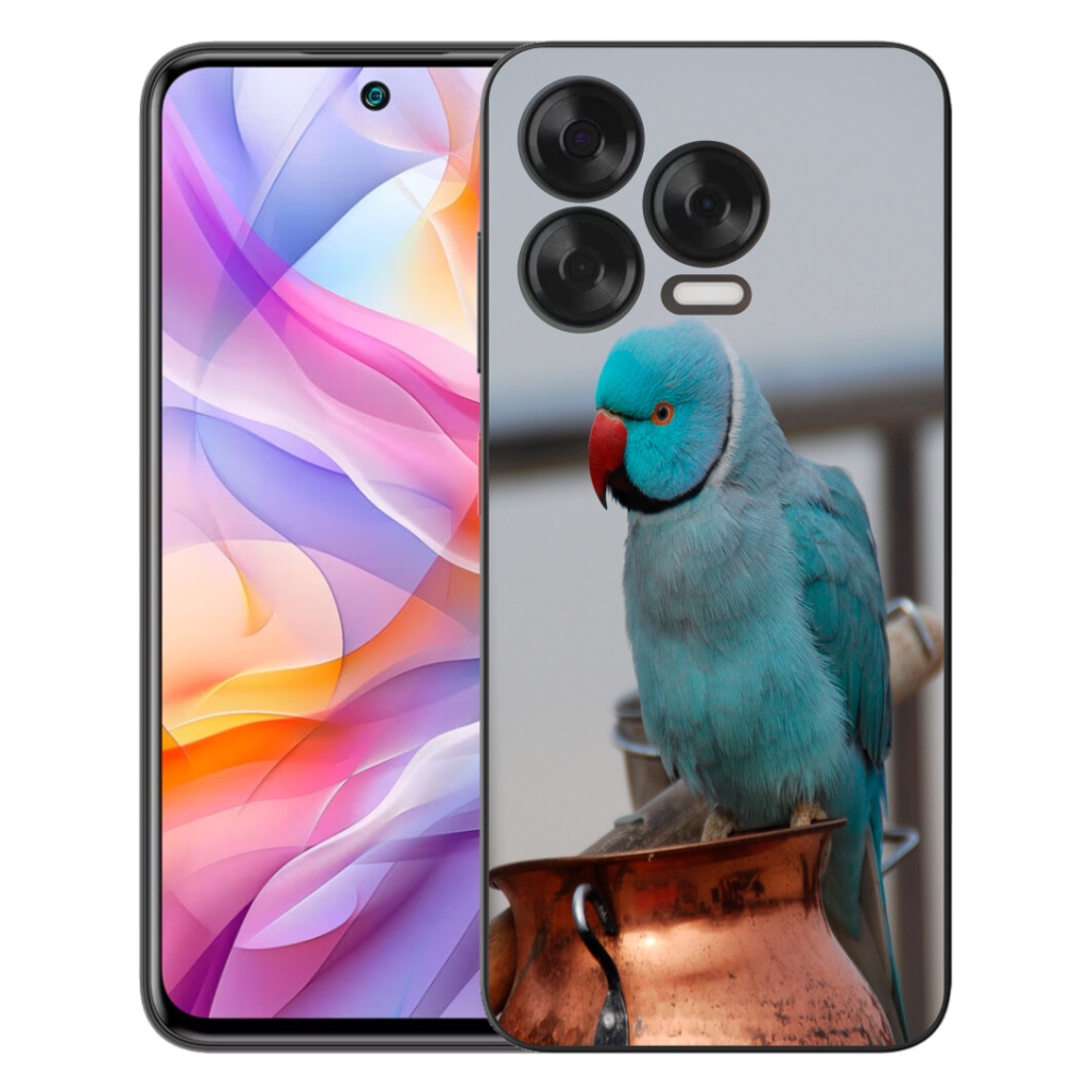 mmCase géltok a ZTE Blade V70 Vita-hoz – kék alexandri papagáj