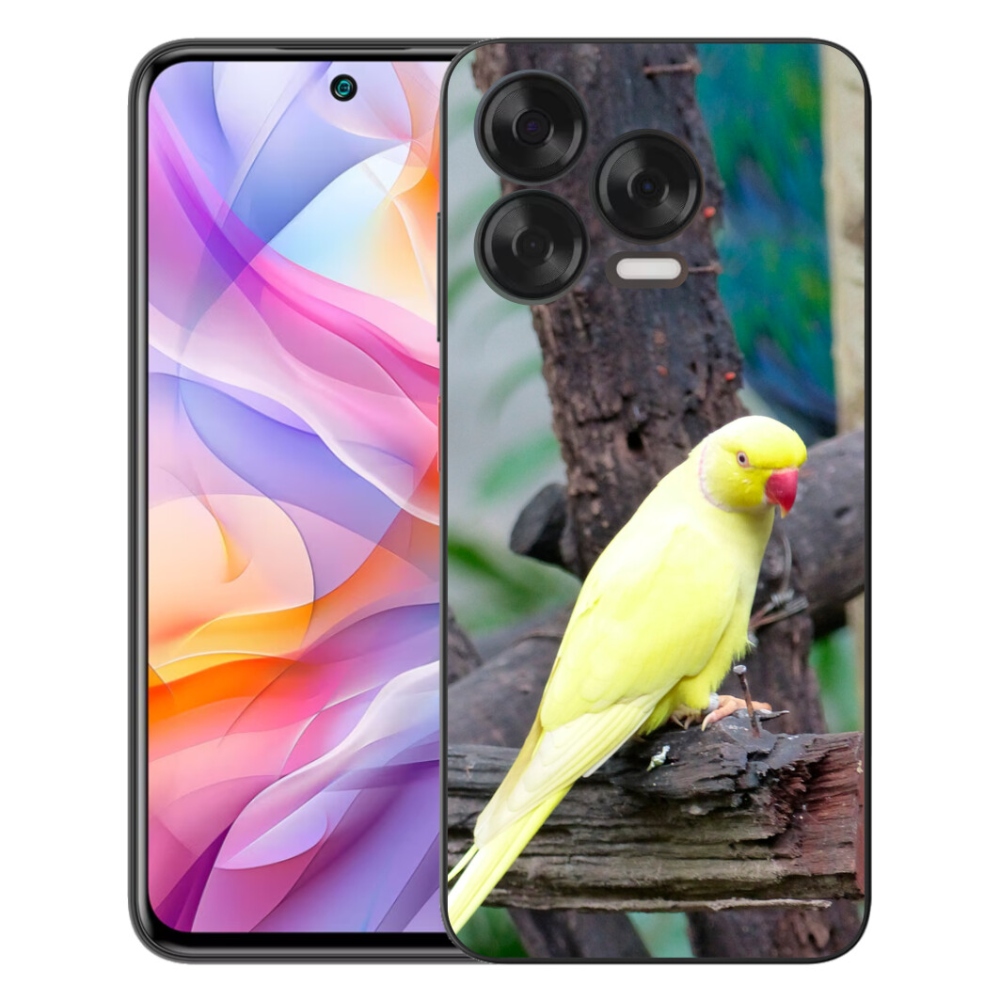 mmCase géltok a ZTE Blade V70 Vita-hoz – sárga alexandri papagáj