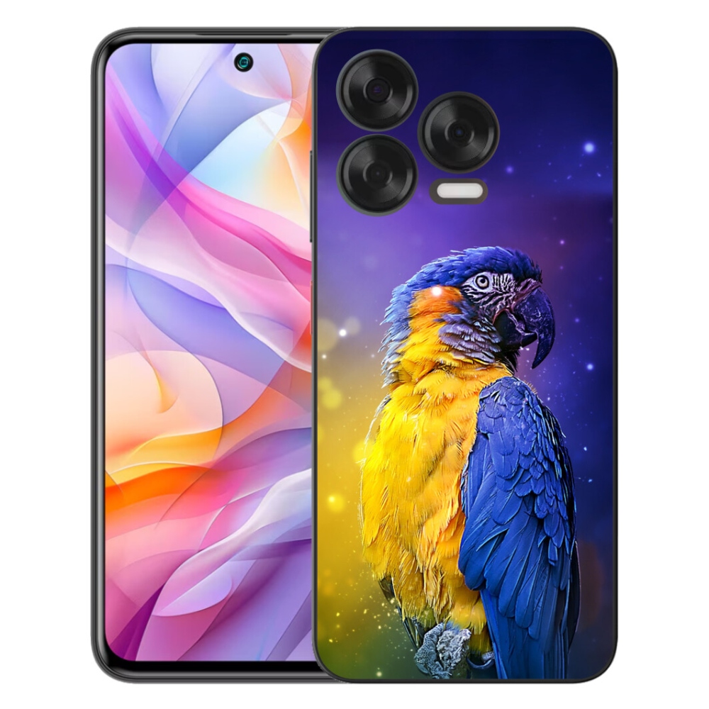 mmCase gél tok a ZTE Blade V70 Vita készülékhez – ara papagáj 1