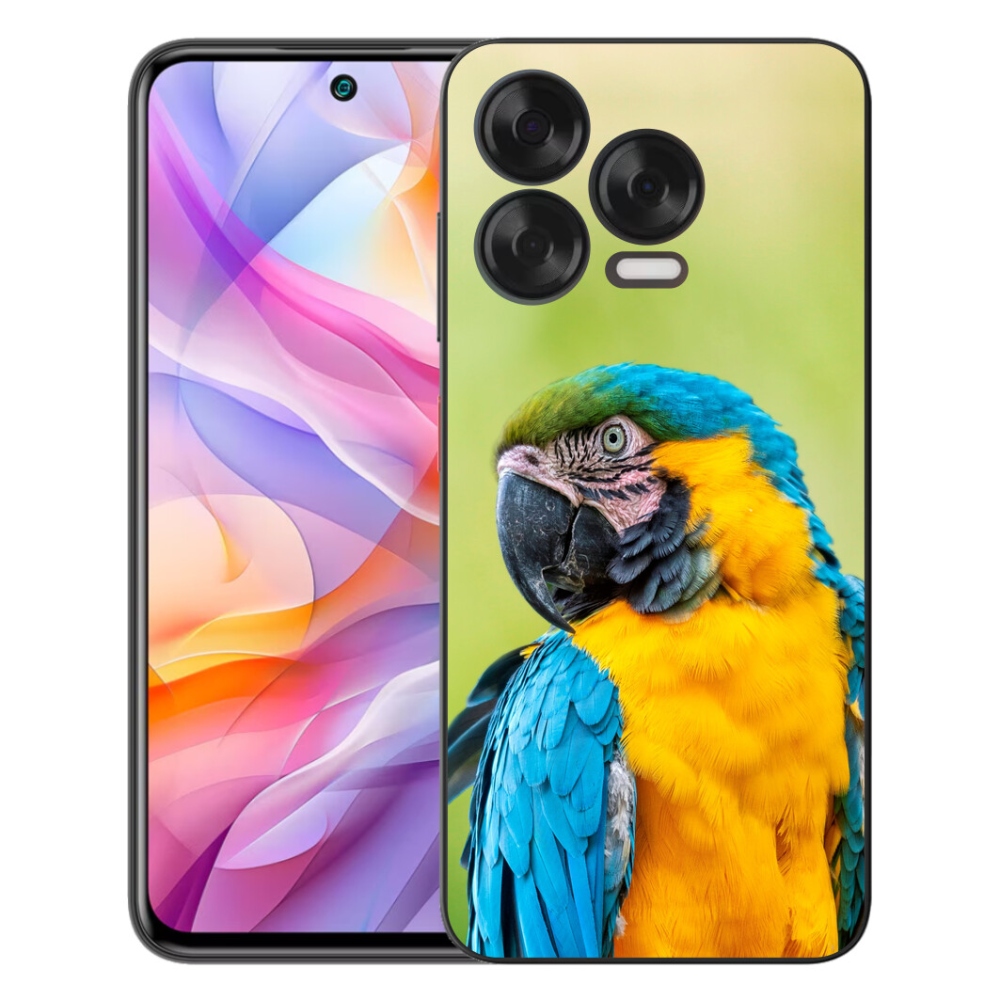 mmCase gélhuzat a ZTE Blade V70 Vita készülékhez – ara papagáj 2