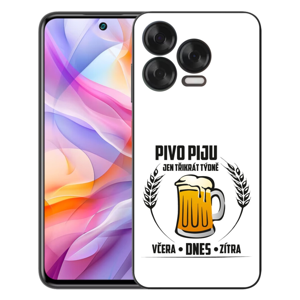 mmCase gél tok a ZTE Blade V70 Vita készülékhez – sörös motívum, fehér háttér