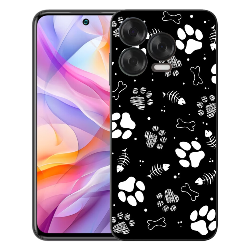 mmCase gél tok a ZTE Blade V70 Vita készülékhez – kutyus mancsok